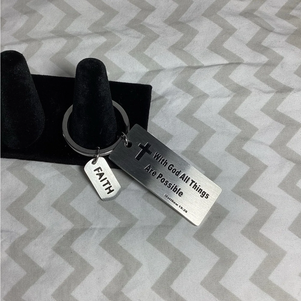 Christian Faith Keychain